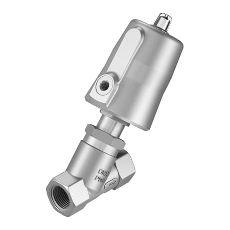Festo Angle Seat Valve VZXF-L-M22C-M-B-G34-180-M1-V4V4T-50-20 VZXF-L-M22C-M-B-G34-180-M1-V4V4T-50-20